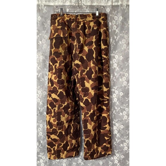 Herters Camo Hunting Pants Vintage 90s Winter Waterproof Size Medium - Picture 2 of 6